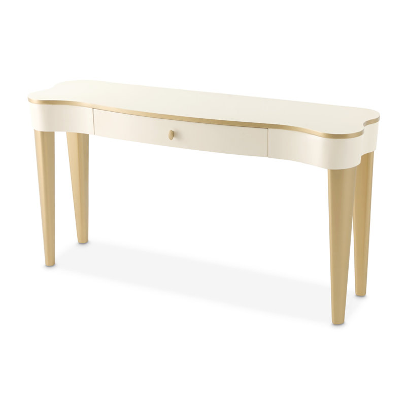 La Terrazza Console Table , Cream/Ivory