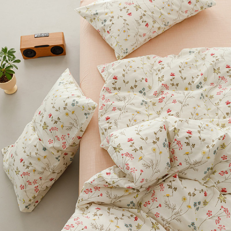 Ensemble d'édredon 3 pièces Nayoroom, Édredon grand + 2 taies d'oreiller standard