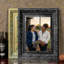 Cadre photo simple 3 pièces 5 "x 7" noir pour tablette de chambre