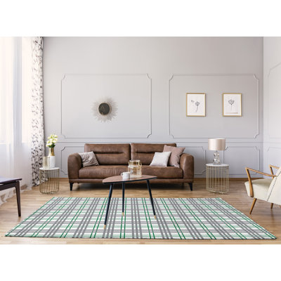 Plaid Indoor Rug
