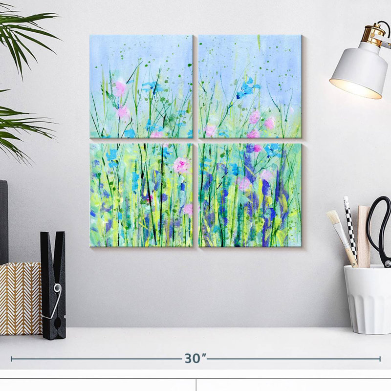Avery Meadow, 18" H x 18" W