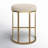Upholstered Counter Stool with Metal Frame-85879813