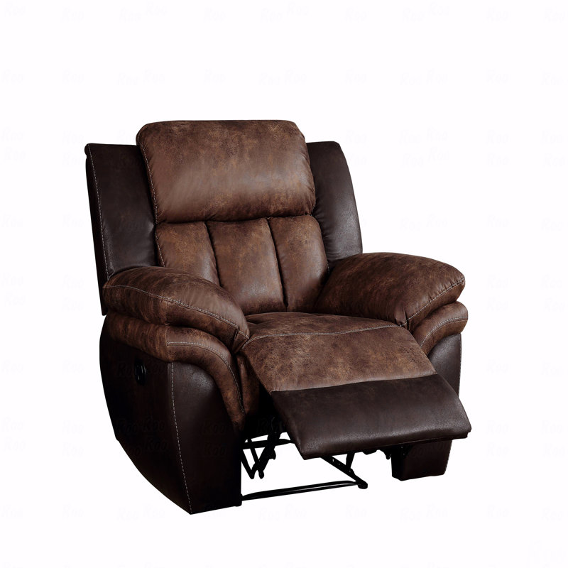Toffee And Espresso Polished Tufted With Recliner Function