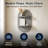  Grey Boho Arched Carved Modular Lunar Ledges 2-Tier Floating Wall Shelf-428087741