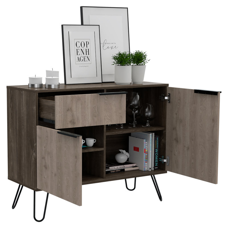 Tyrinia Wide 2 door, 1 drawer Sideboard