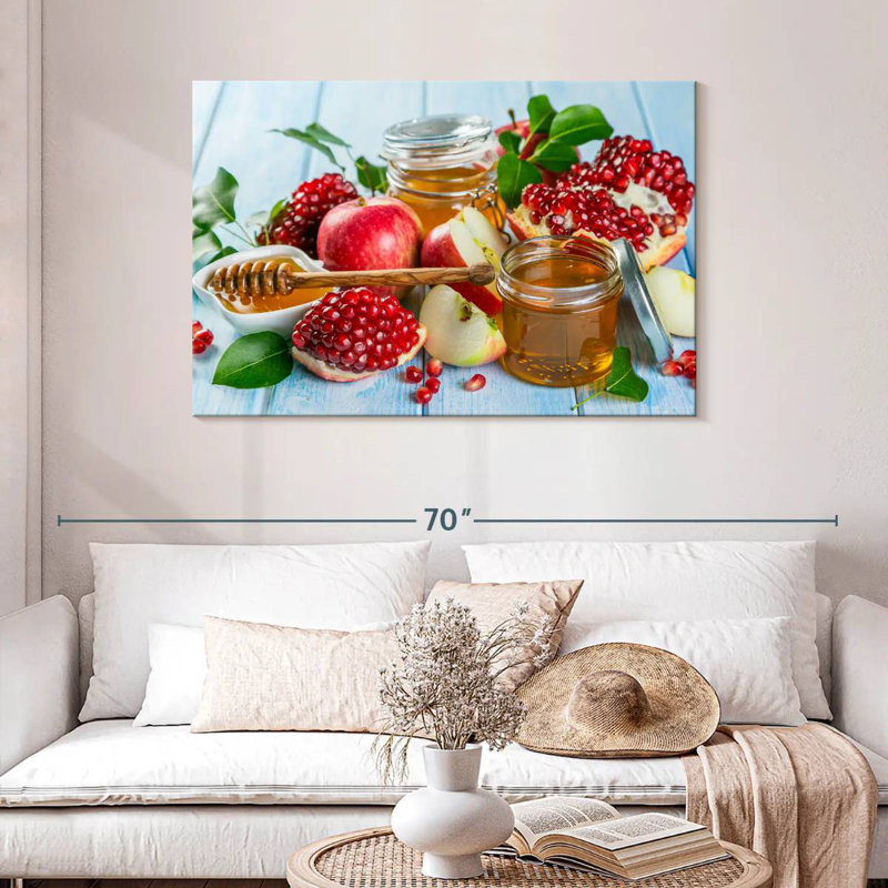 Yarlin Rosh Hashanah, H 30 po x l 45 po