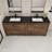 Brayla 84" Double Bathroom Vanity Set-1035999541
