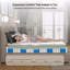Matelas hybride 10 po dans une boîte, matelas à ressorts ensachés individuellement à ressorts ensachés, fermeté moyenne, soulagement de la pression et confort respirant