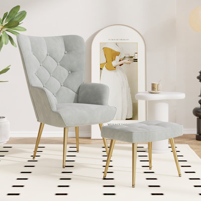Velvet Accent Chair