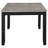 Rectangular Dining Table with Extension Leaf