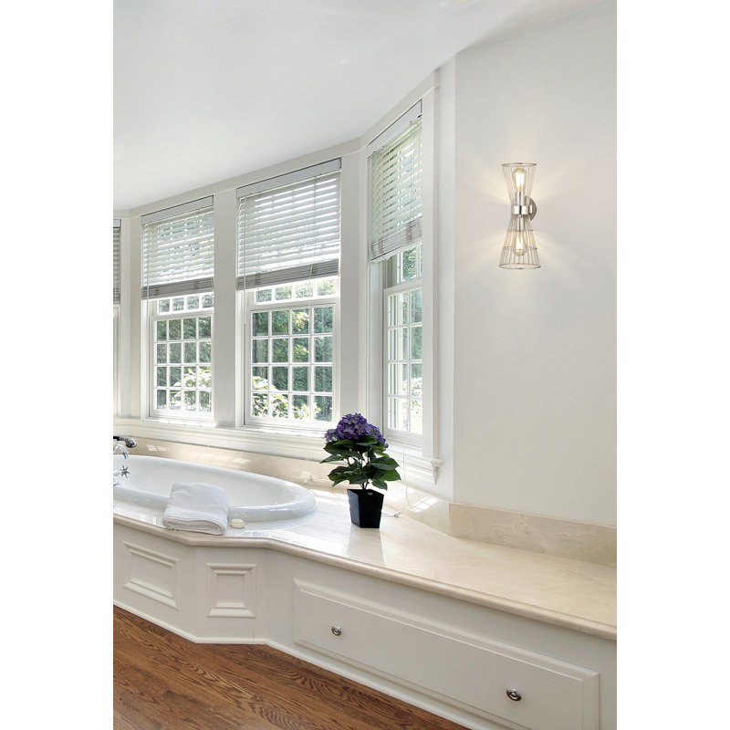 Palethorp Armed Sconce, Polished Nickel