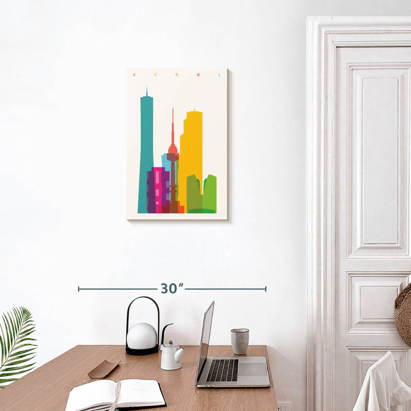 Sireci Vibrant Seoul, 24" H x 16" W