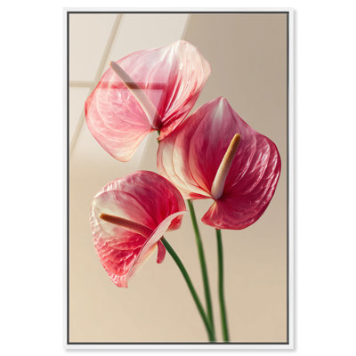 Crimson Silk Veins I Print