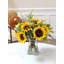 Arrangement de tournesol en fausse eau