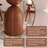Danner Sintered Stone Top Round Pedestal Farmhouse Kitchen Dining Table-1831810482-1831810484