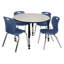 Ensemble de table de salle à manger et de chaises Kee Mobile-73413271-93832258-73413268