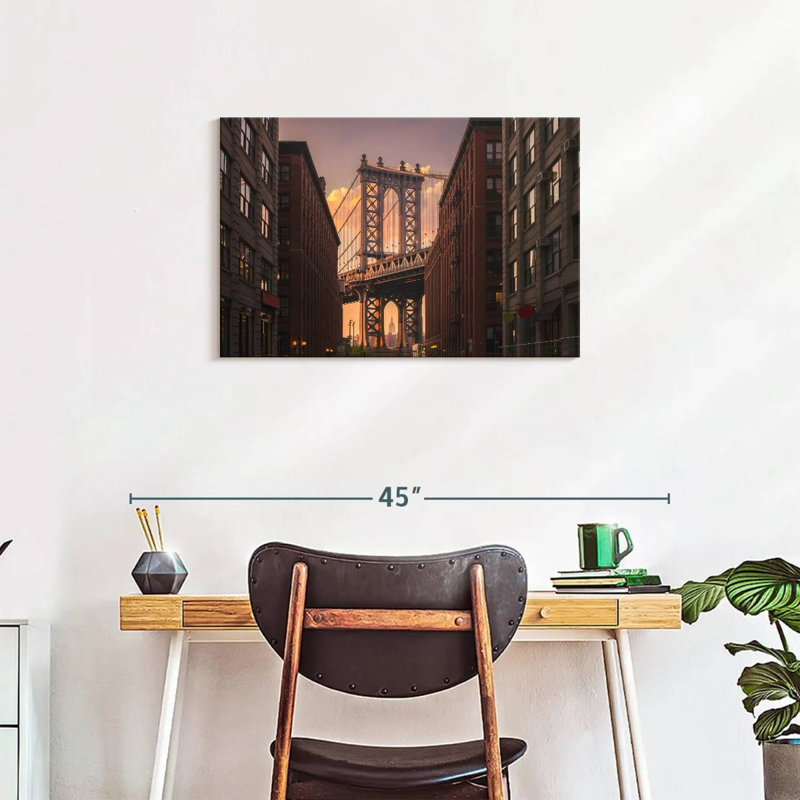 Lilie Iconic Brooklyn Bridge, 20" H x 30" W