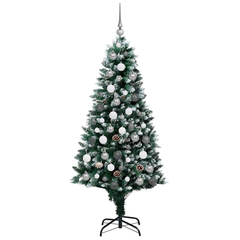 5.91' H Lighted Artificial Christmas Tree