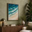 Waves at Shore Coastal - Wrapped Canvas-416797443-416797440