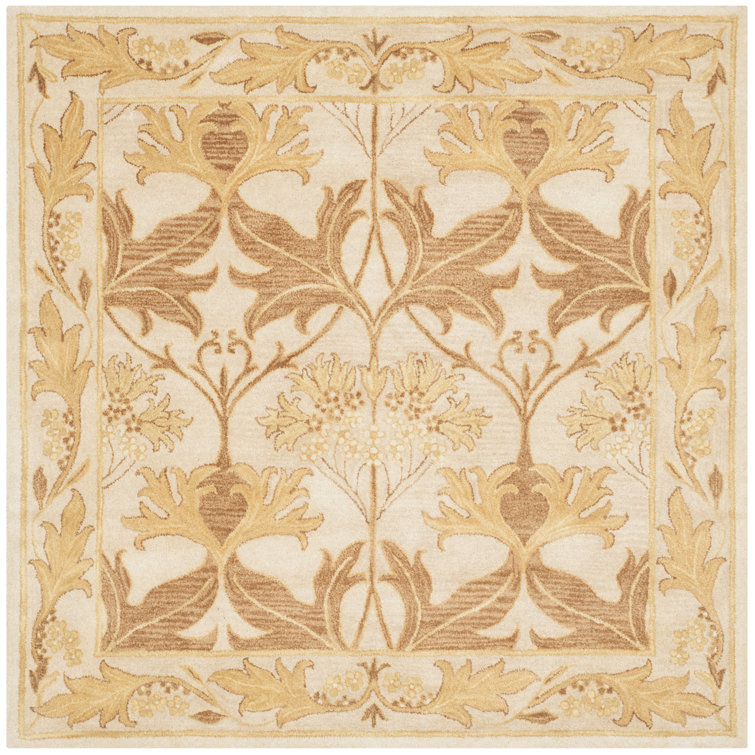 Antiquity Hand-Tufted Beige / Gold Area Rug