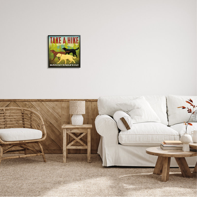 Art mural sur toile Stupell Industries, Giclée encadrée noir minuit, H 17 po x l 17 po x P 1,5 po