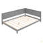 Lit de jour / canapé-lit double en bois-1469944904