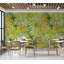 Murale botanique pelez et collez - citron jardin printanier-106816890