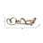 Modern Abstract Metal Swirly Table Object Sculpture for Home Decor - Artistic Decorative Statue Figurine for Living Room, or Center Table Decorations-2088048840-2132798347