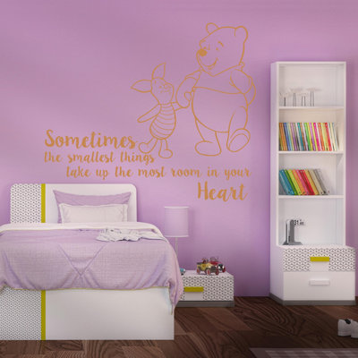 Décalcomanie murale winnie classic the pooh chambres