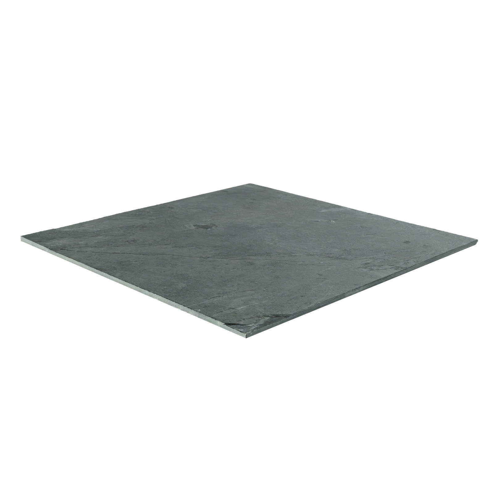 Camden 16" x 16" Gauged Slate Tile, Charcoal