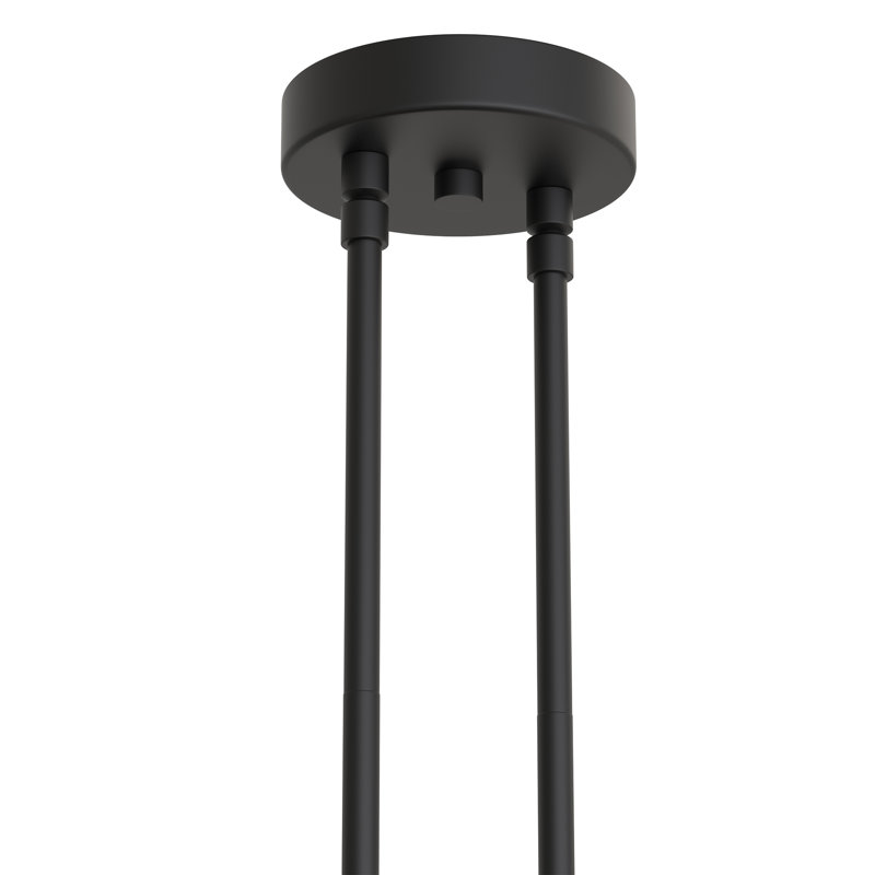 Suspension cylindrique industrielle à 1 lumière