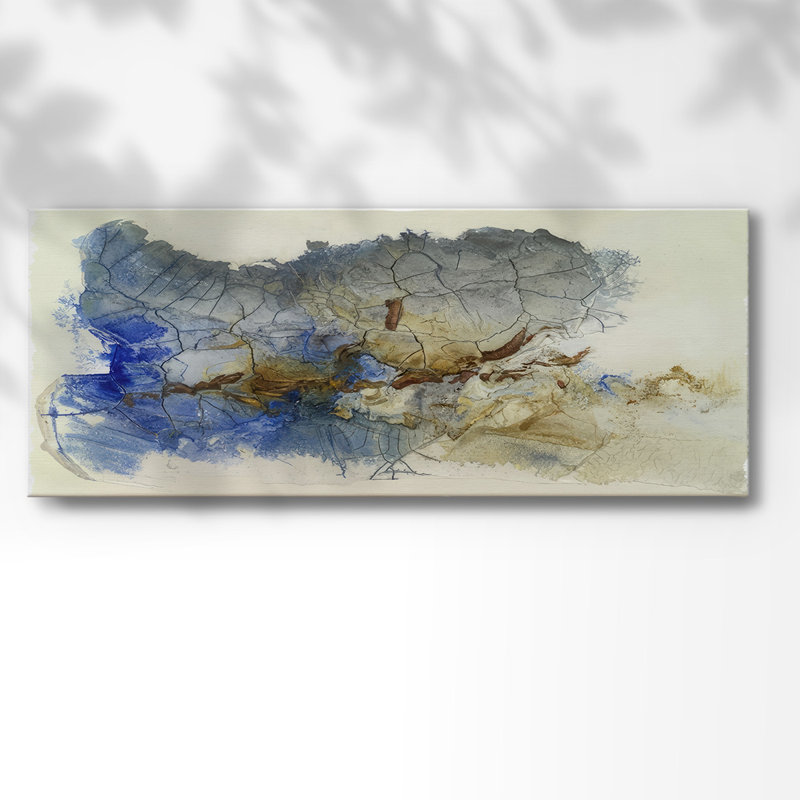 Golden Cleft I sur impression sur toile, H 8 po x l 20 po x P 1,5 po