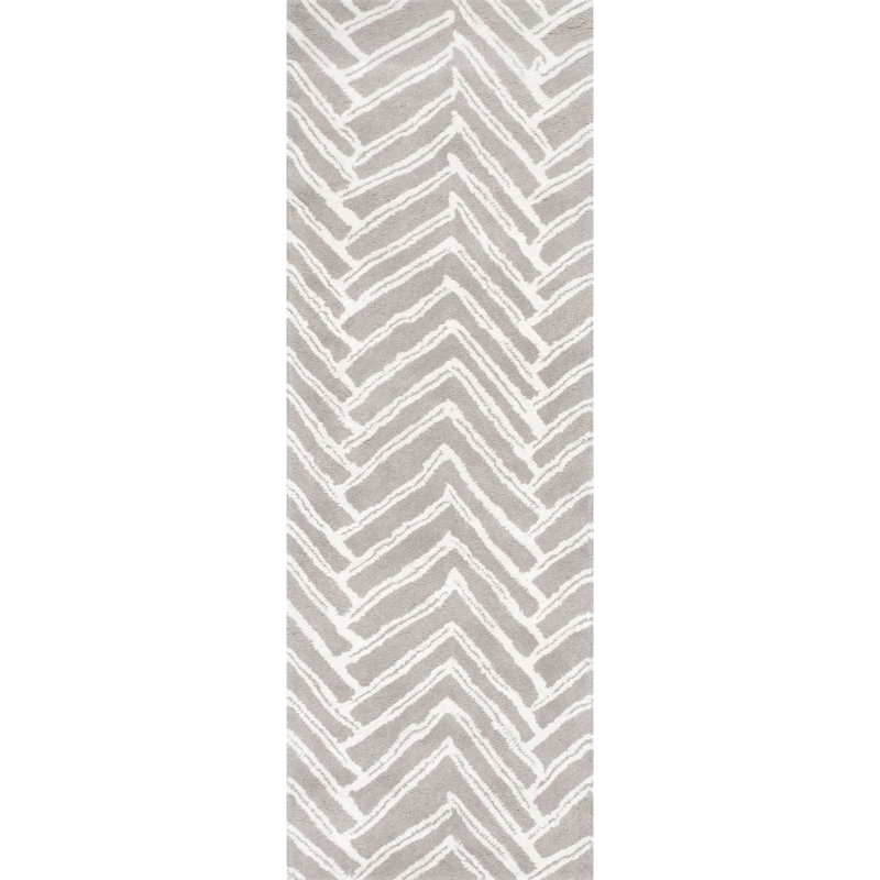 Laub Wool Chevron Indoor Rug, Runner 2' x 6'