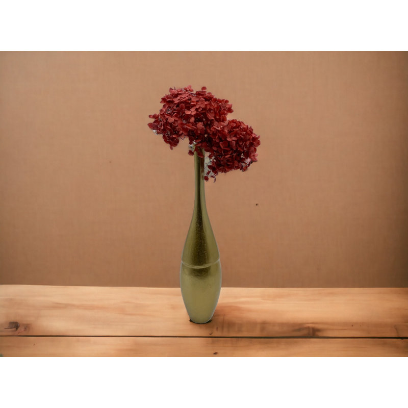 Hortensia Anna séchée, Rouge