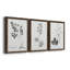 «Botanical Imprint I», ensemble de 3 peintures sur toile encadrées-1473007667-1473007689