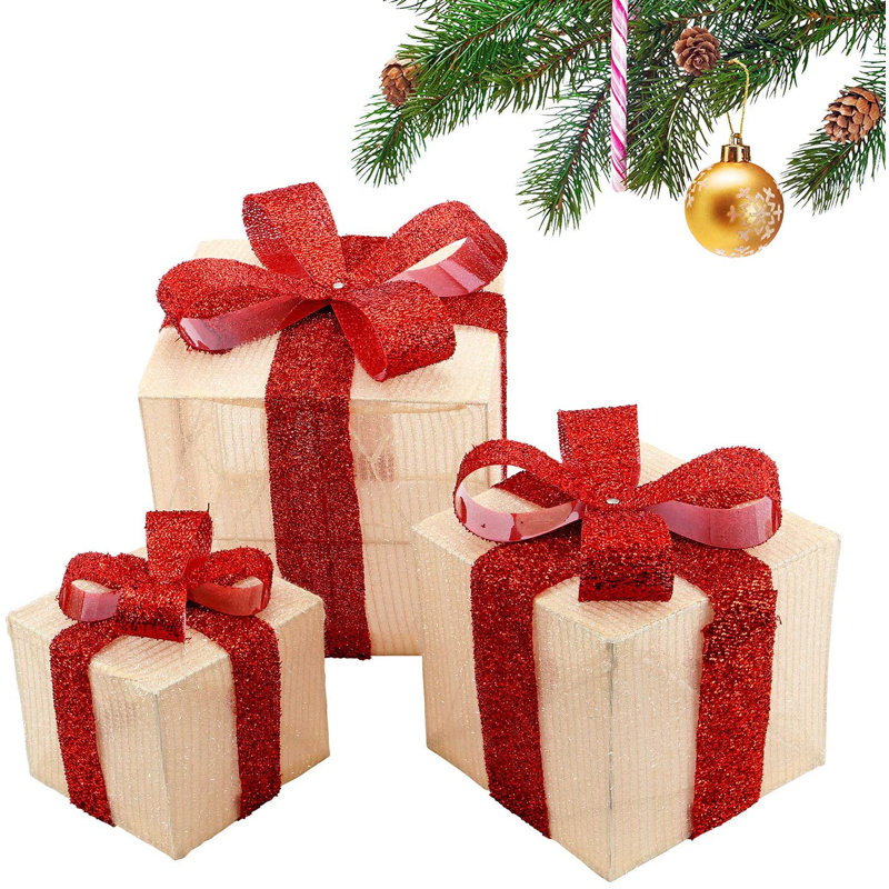 Christmas Decorative Accent, Cream