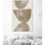 «Brown Geometric Balance No.3», reproduction d'art sur toile géante-101719076