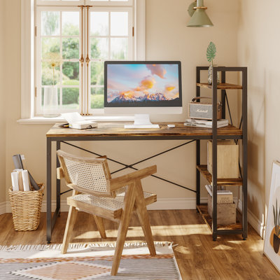 Metal Base Computer Desk