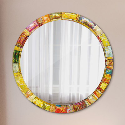 Huldar Glass Flat Wall Mirror