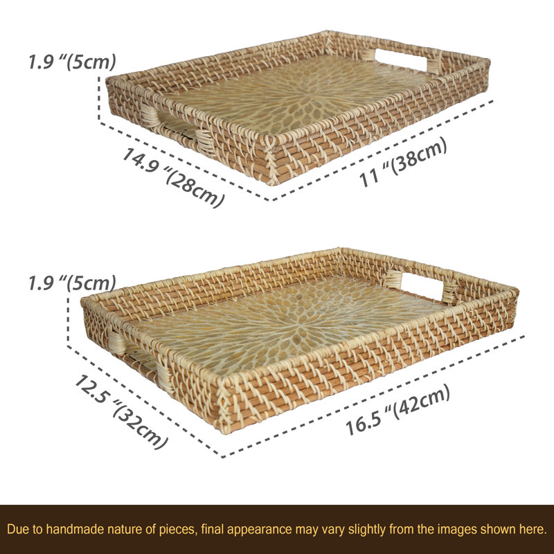 Wicker Tray