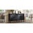 Credenza - Symmetrical Sunburst Door Design Storage Cabinet-1278170899
