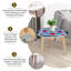 Ensemble de 2 tables basses gigognes Triangle