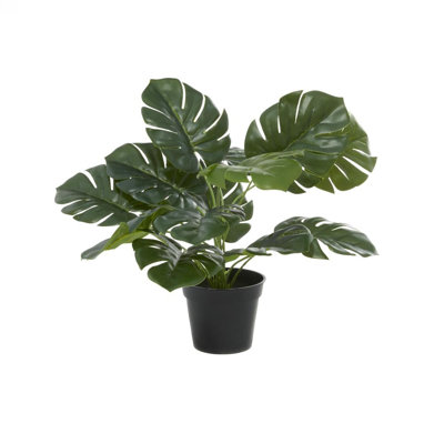 Plante à feuillage artificiel en pot