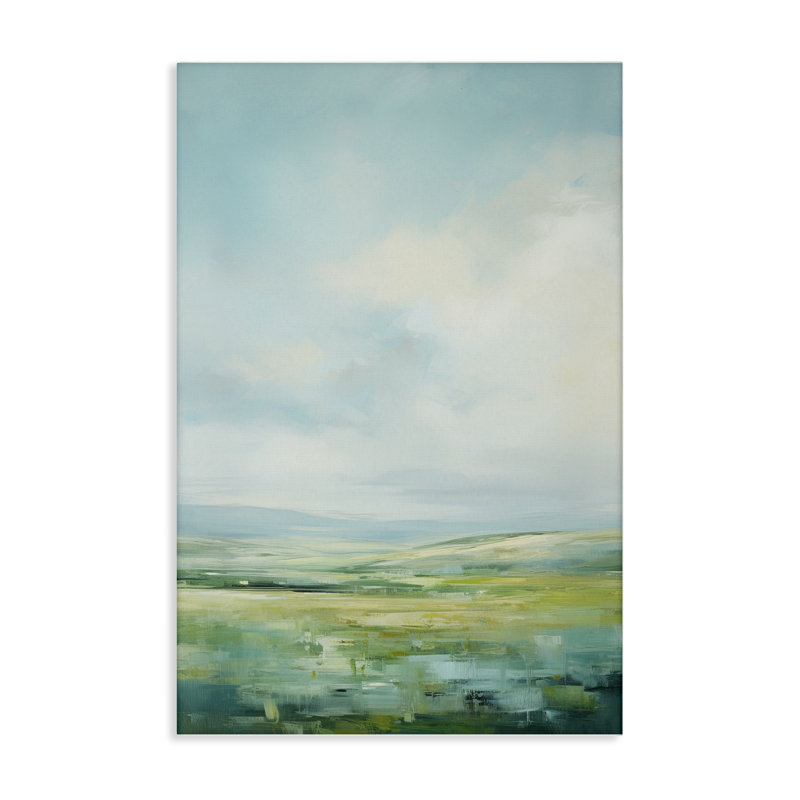  «Scenic Countryside Clouds», art mural par Raymond Powers, H 30 po x l 20 po