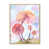 Toile avec cadre flottant brun
