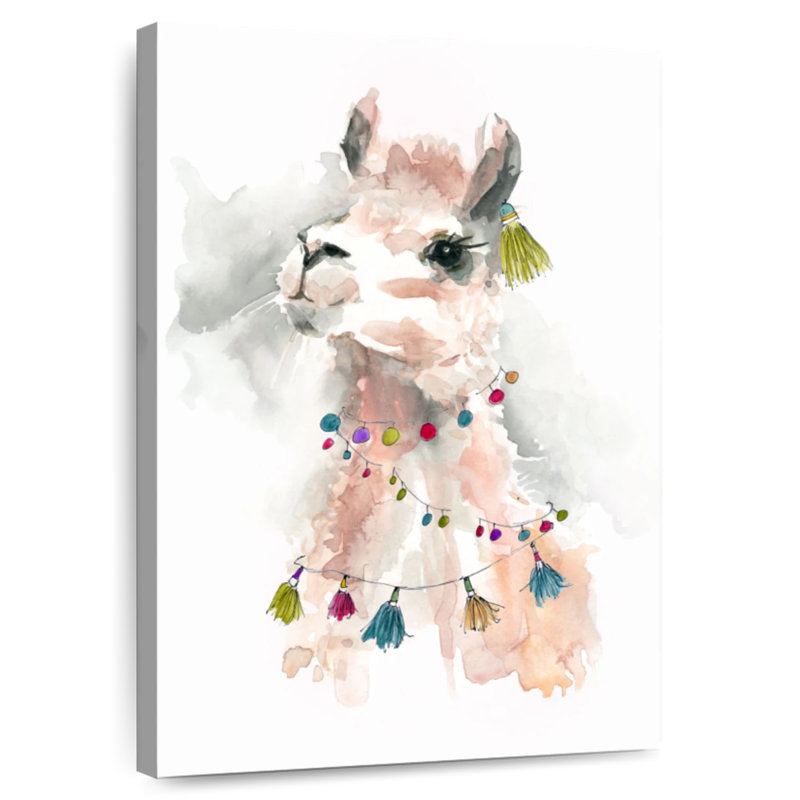 Brampt Llama Drama II, 24" H x 16" W