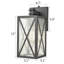Ensemble de 2 luminaires muraux d'extérieur Dusk To Dawn