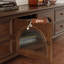 American TV stand paired with coffee table