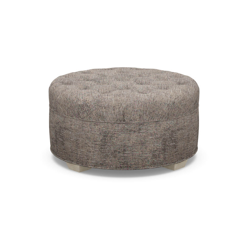 Round Ottoman, 9637-86, Sandstone