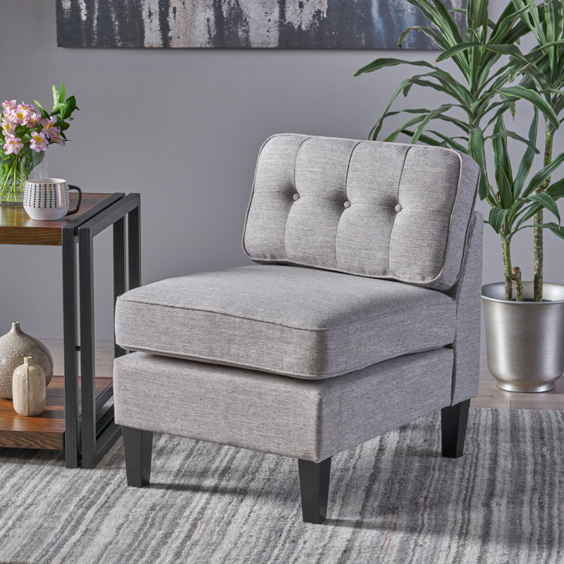 Ensemble de 2 chaises d'appoint Modern, fauteuil confortable pour le salon